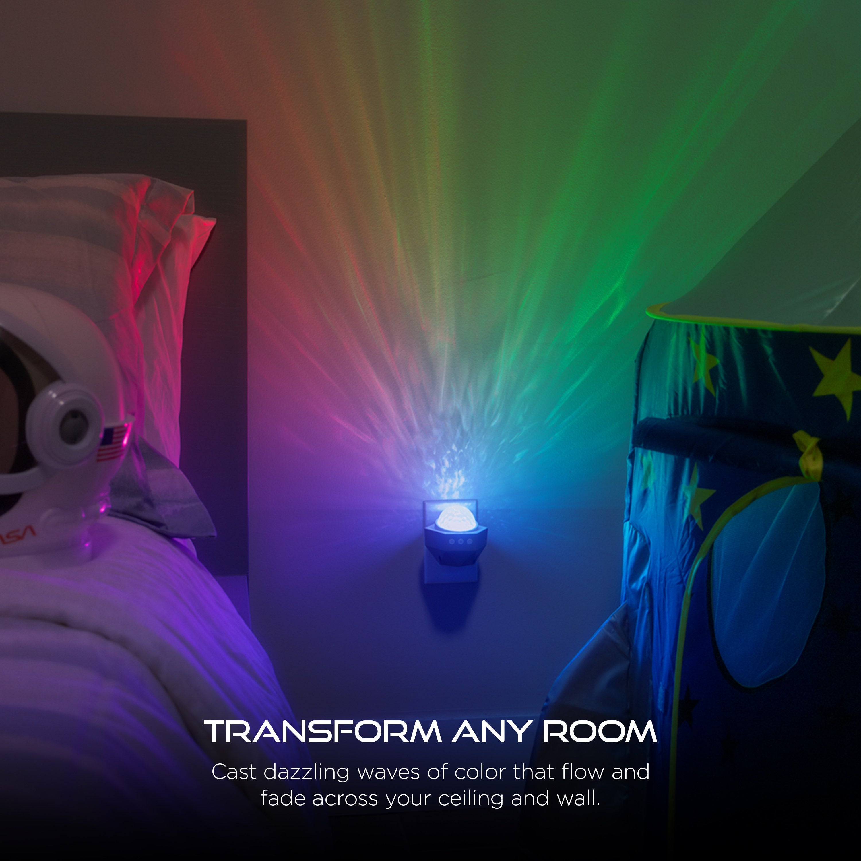Enbrighten Galaxy Plug-In Projector LED Night Light