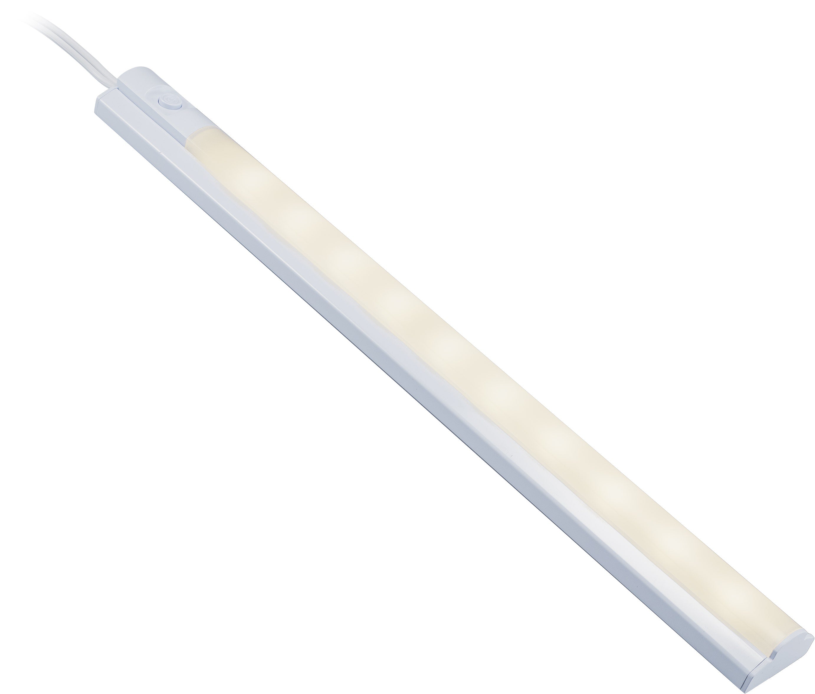 Enbrighten 16in. Plug-In LED Under Cabinet Light Fixture, White