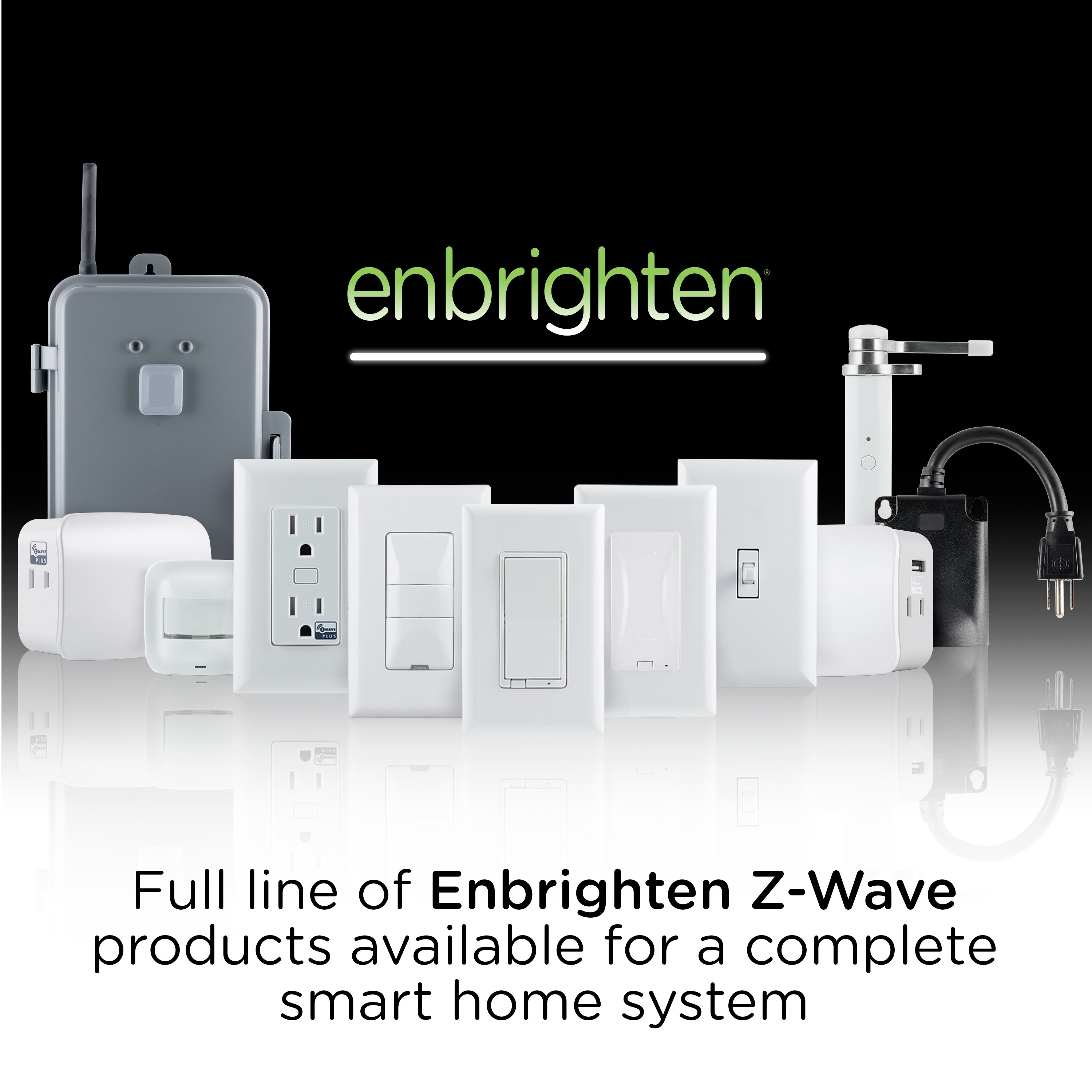 Enbrighten Z-Wave In-Wall Smart Motion Switch, 2 Pack