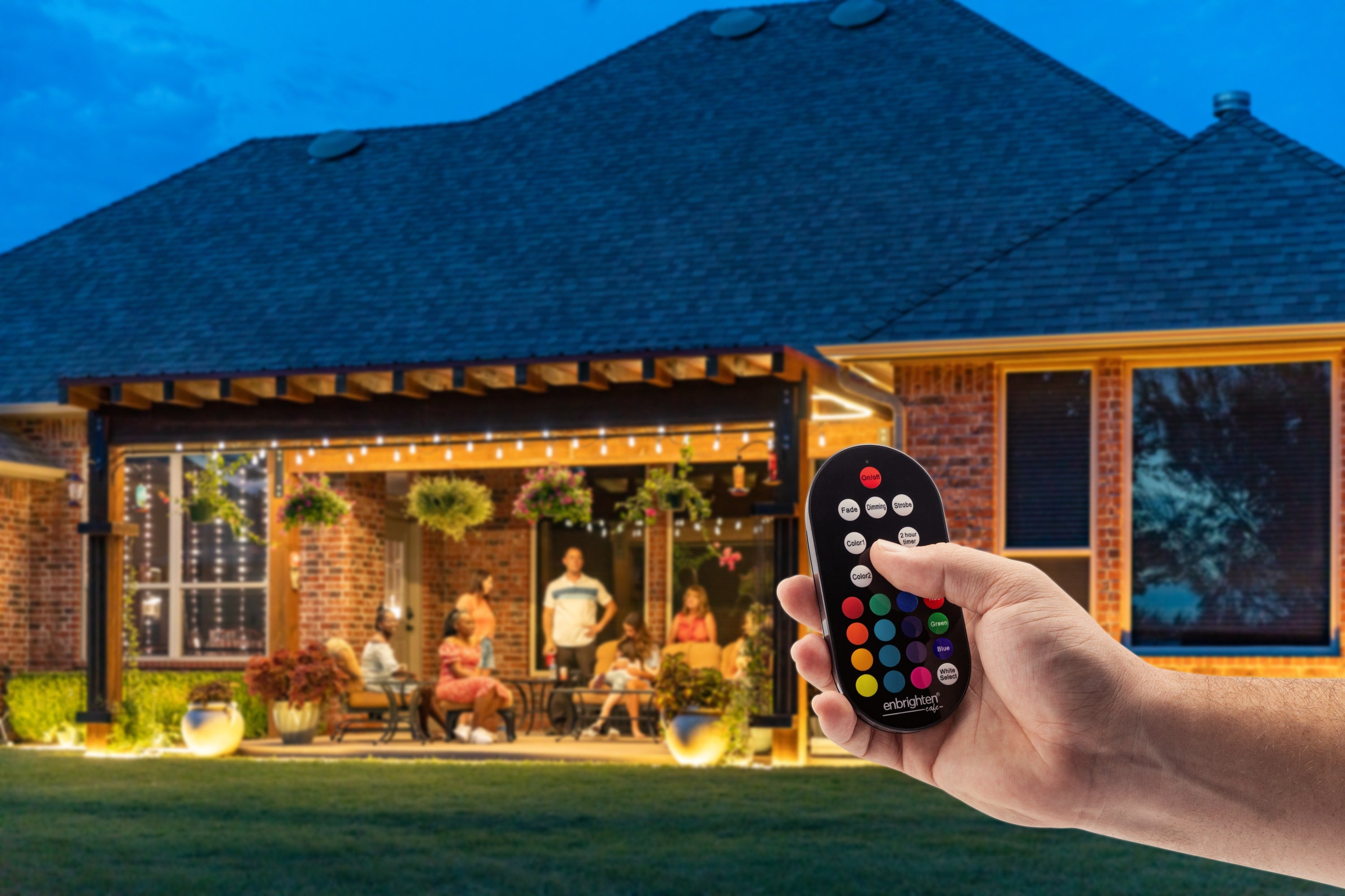 Enbrighten Pairable Seasons Cafe and Landscape Replacement Remote