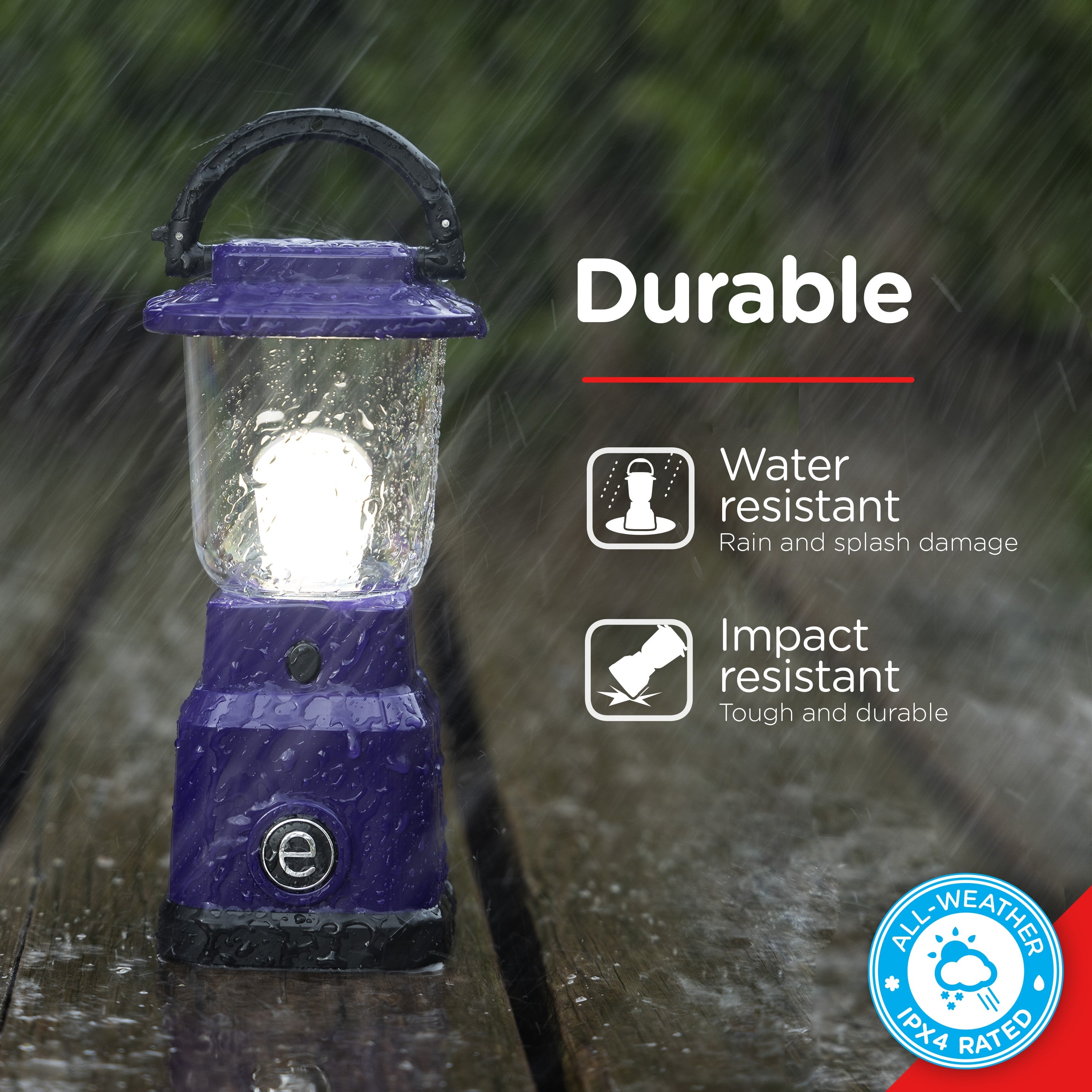 Enbrighten Mini Lantern, Purple