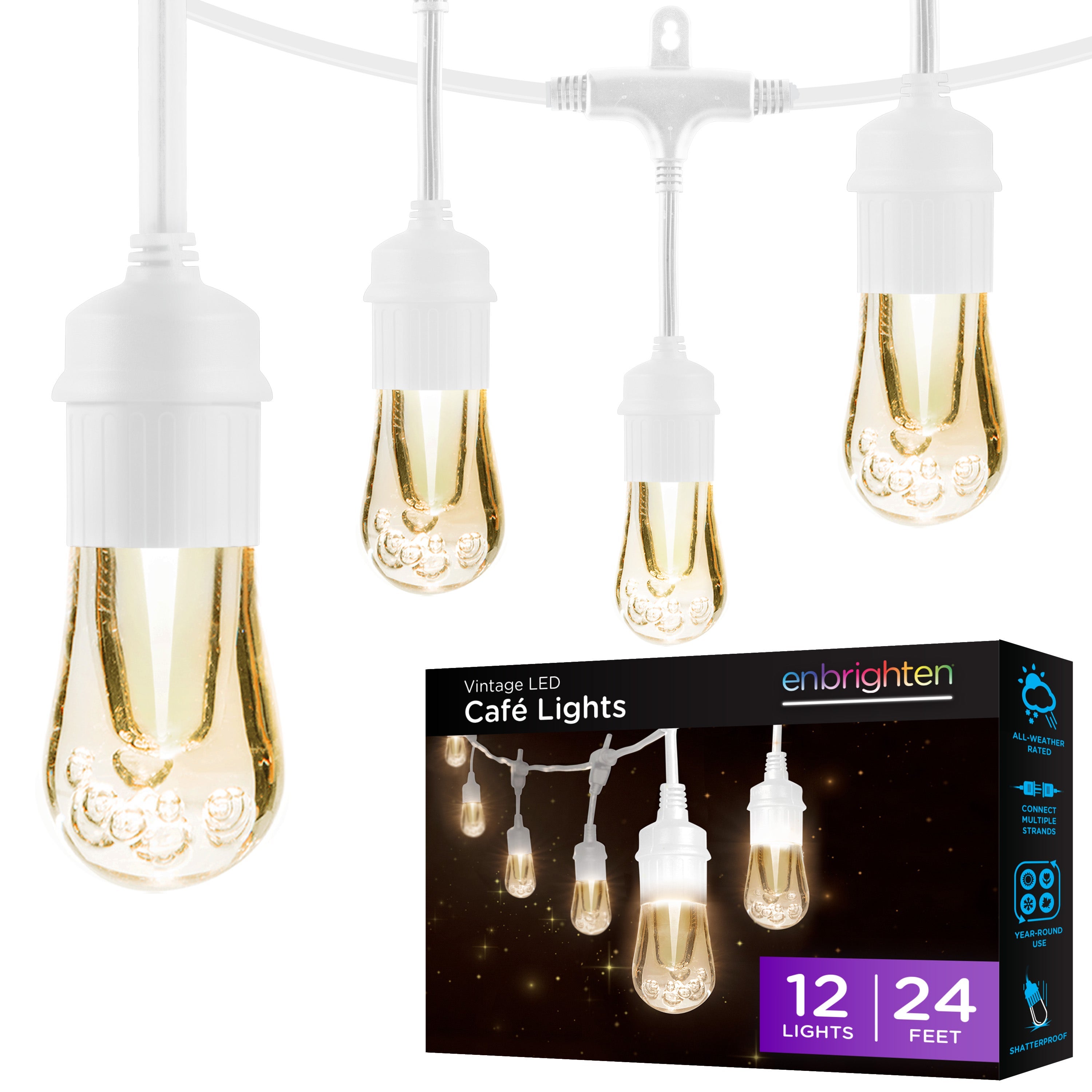 Vintage LED Cafe Lights