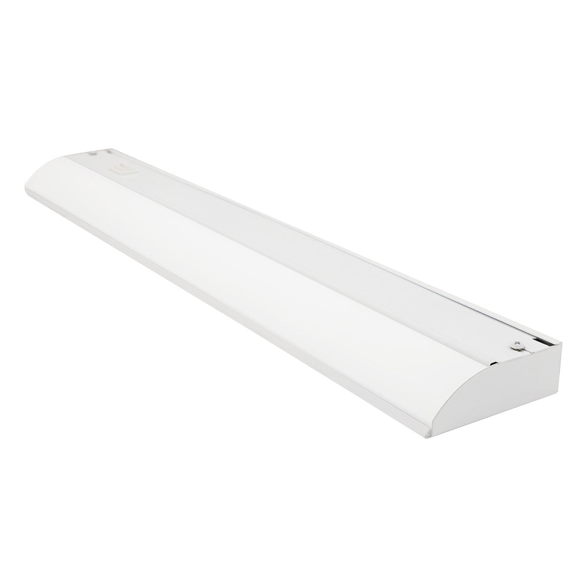 Enbrighten 12 in. Direct Wire LED Under Cabinet Light Fixture, White