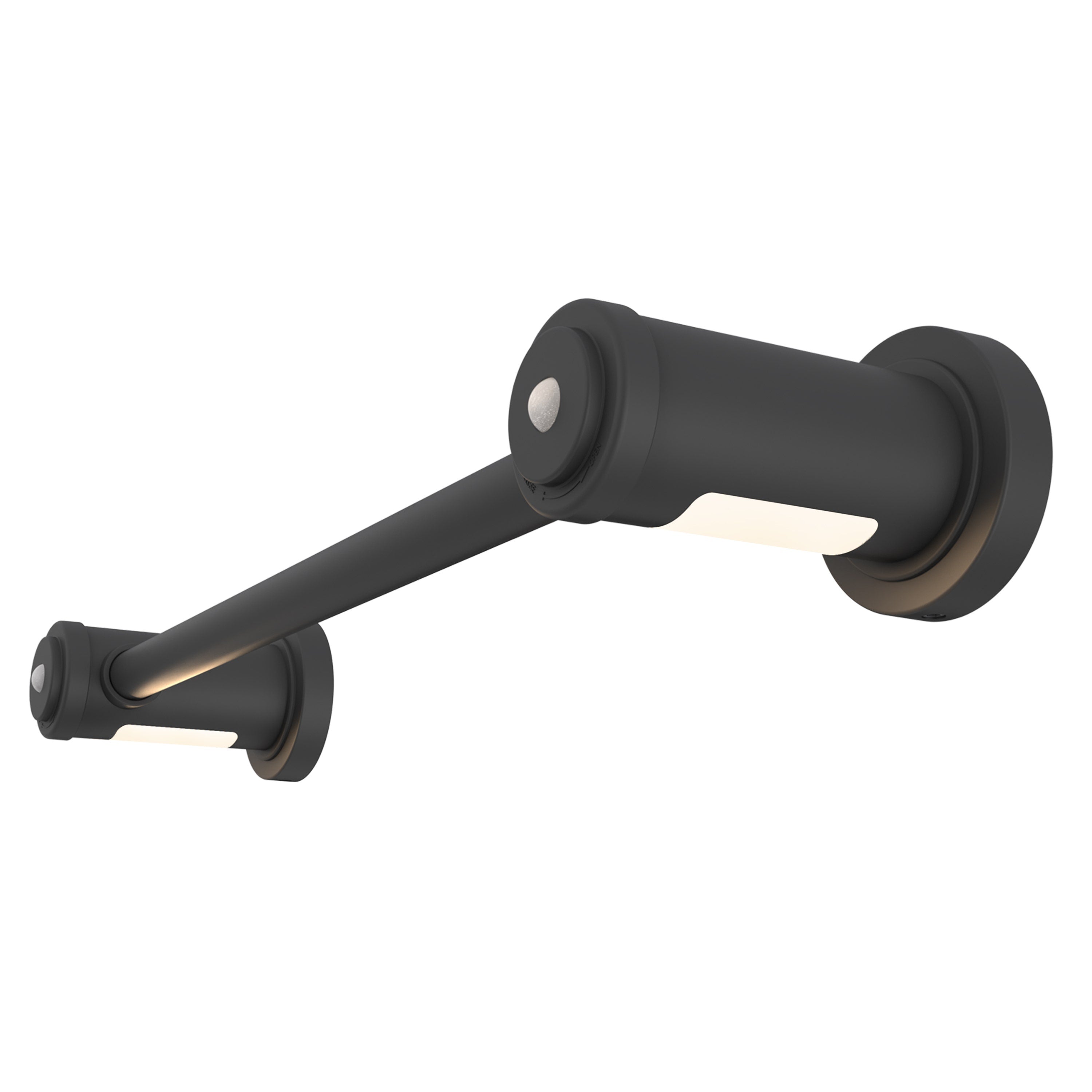 Enbrighten LED Motion Sensing Towel Bar Light, Matte Black