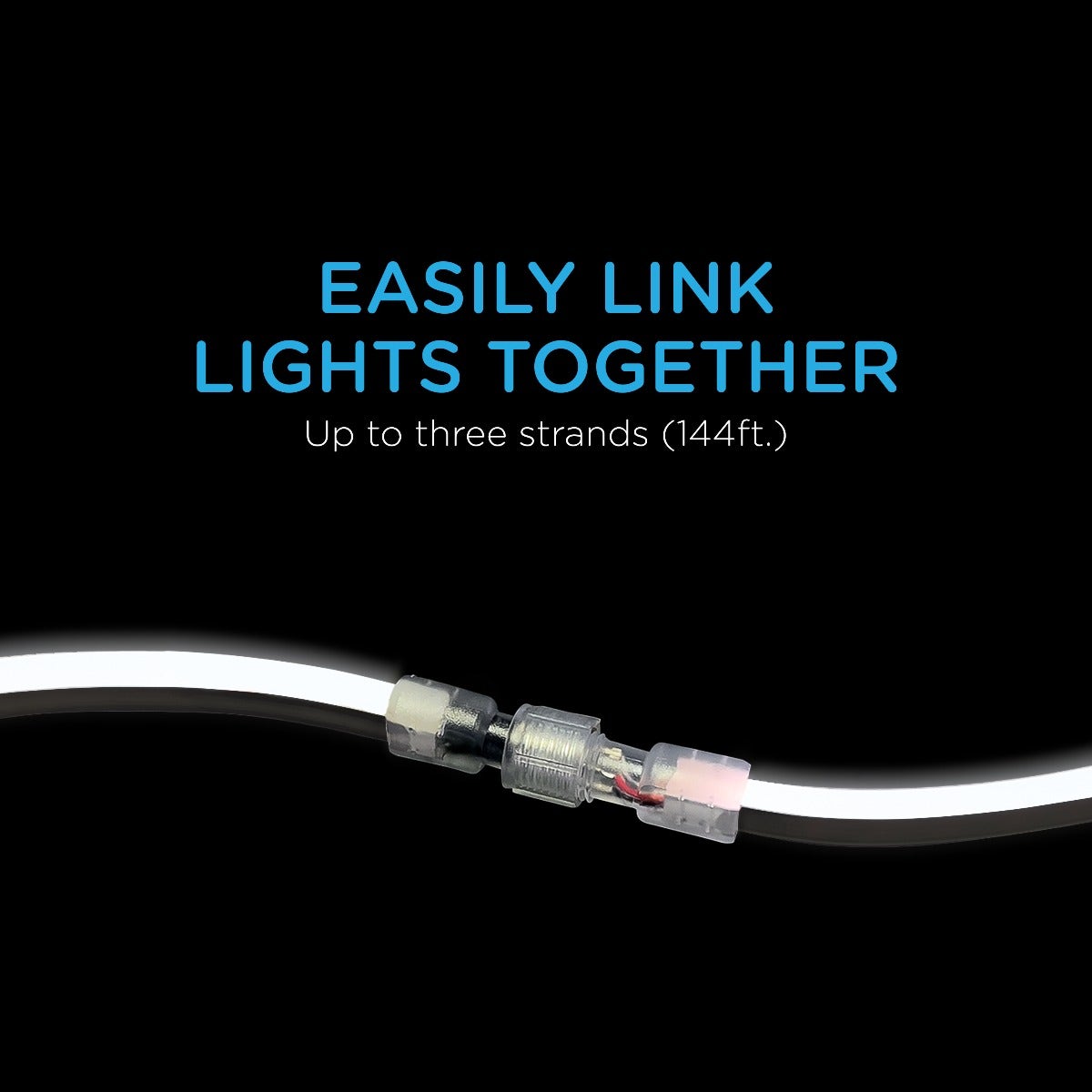 Enbrighten Indoor/Outdoor LED Flex Light, 24ft., Color Changing