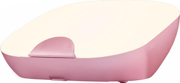 Enbrighten Tabletop Dimmable Color Changing LED SleepLite, Rose Gold