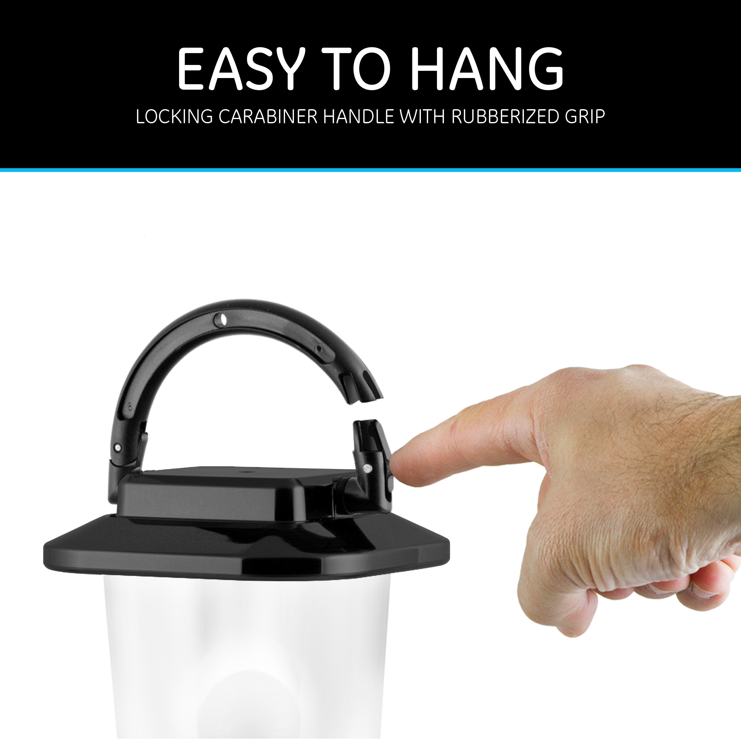 Enbrighten Mini Lantern, Black