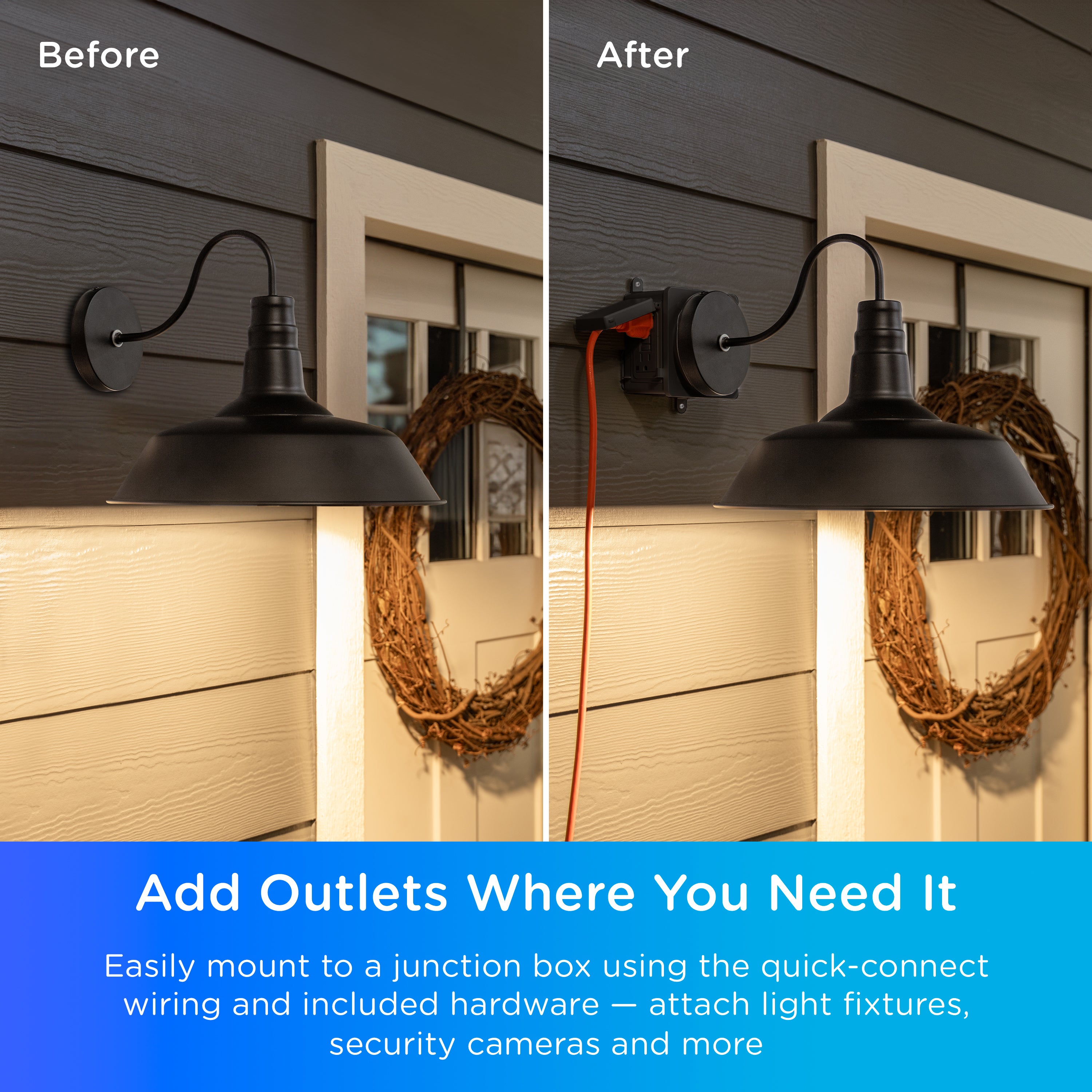 Enbrighten VIBE WiFi Add-An-Outlet Smart Adapter, Black