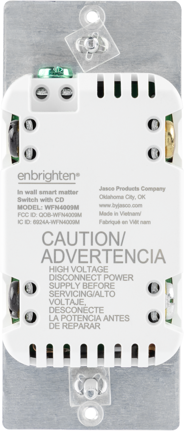 Enbrighten Pro In-Wall Wi-Fi Matter Countdown Smart Switch