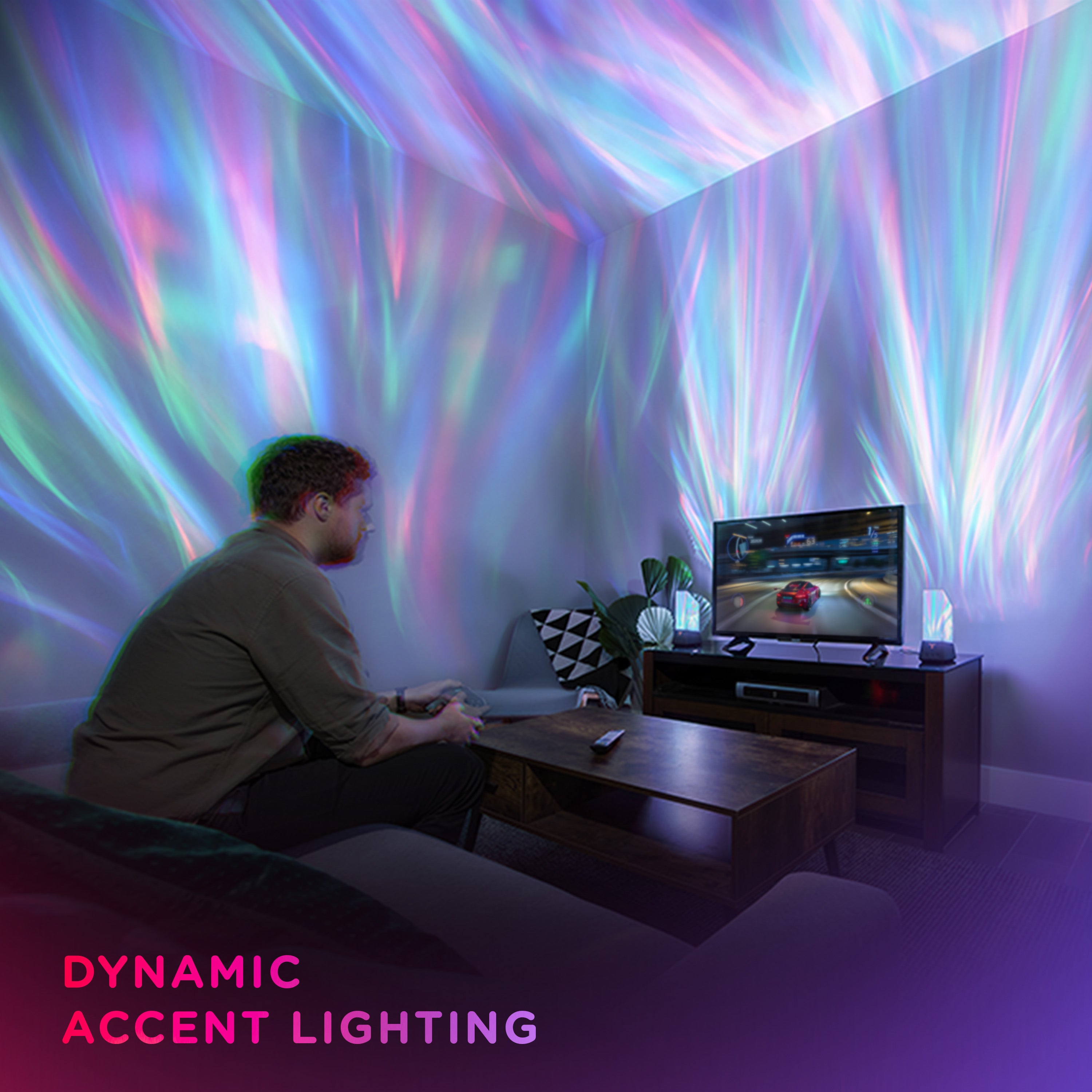 Enbrighten VIBE WiFi Galaxy Projector Titan Tower Night Lights