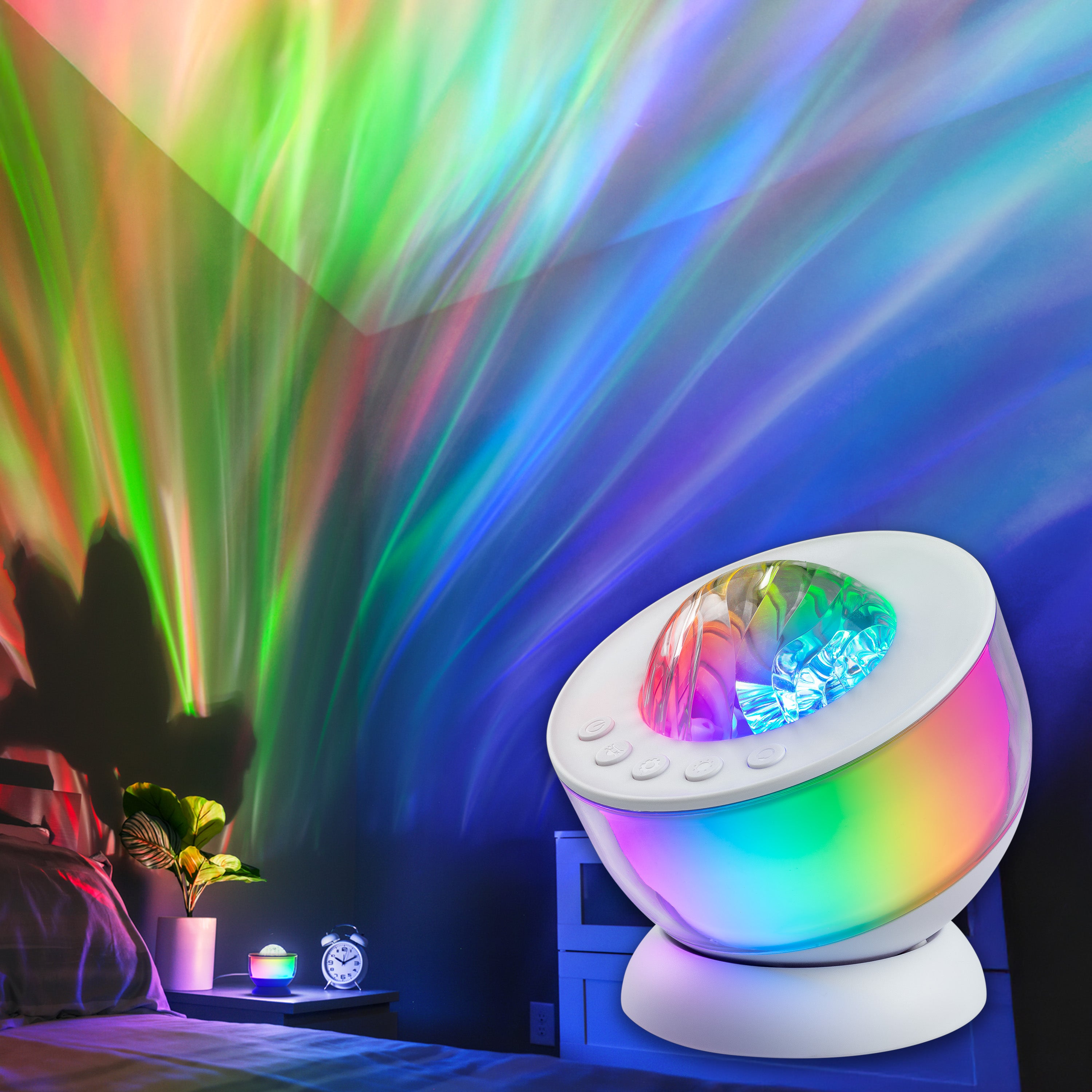 Enbrighten Galaxy Wave Projector Globe Light