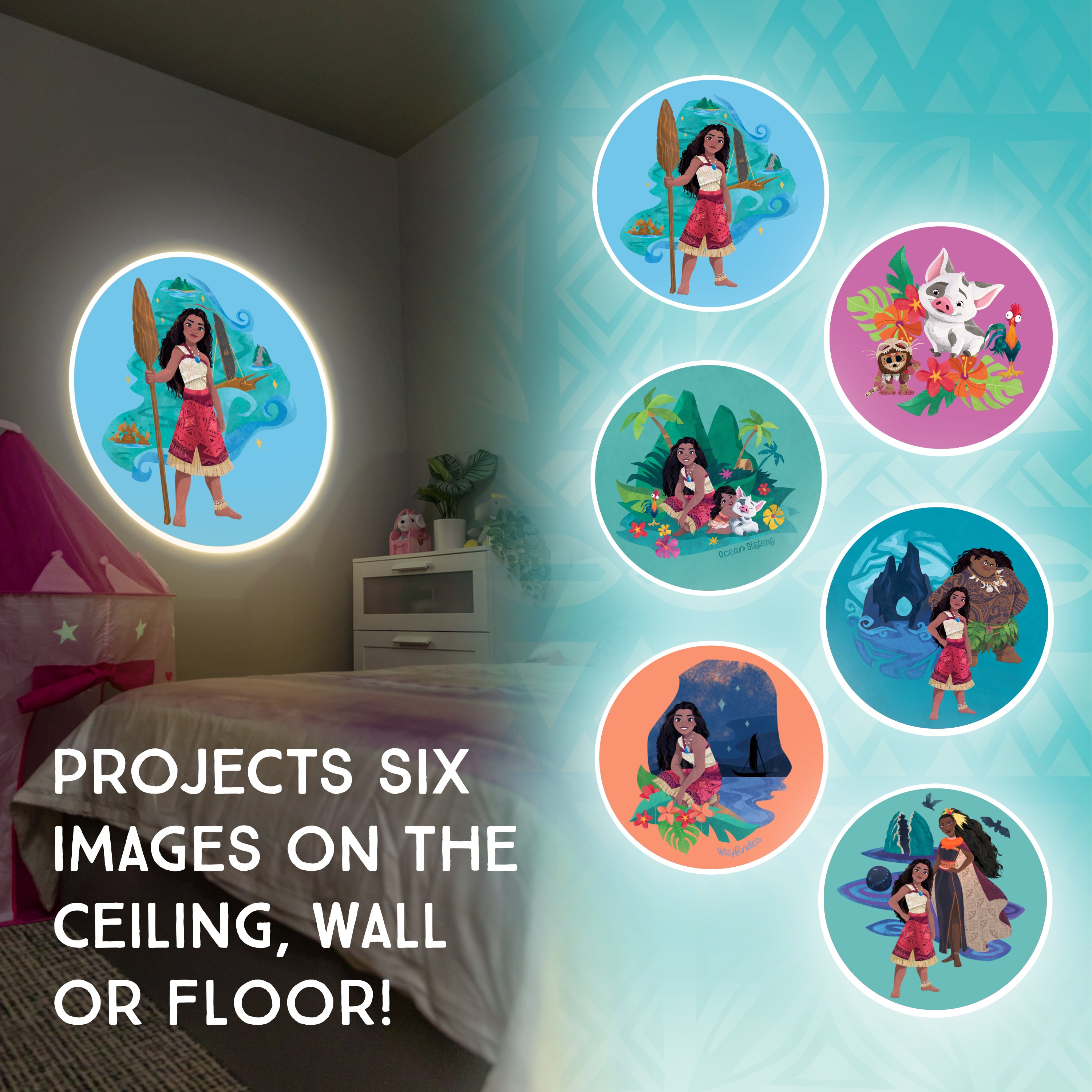 Disney’s Moana 2 Projectables LED Night Light