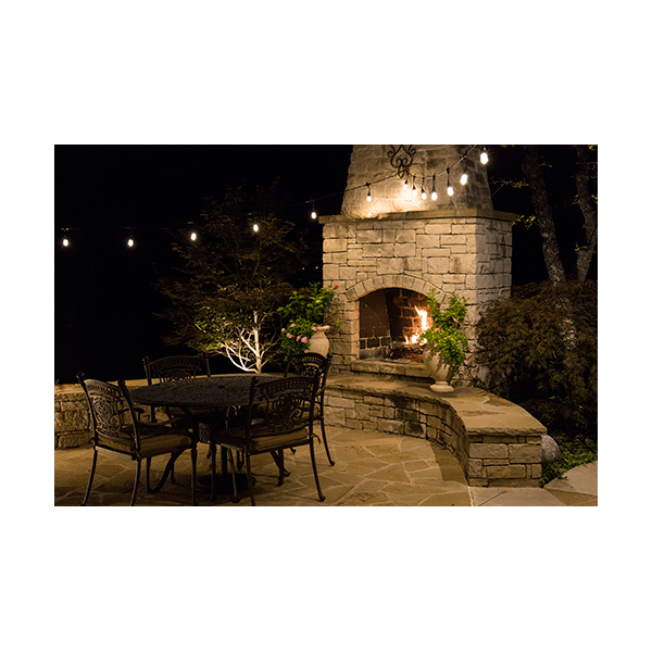 Enbrighten Classic LED Cafe Lights, 36ft. Black Cord