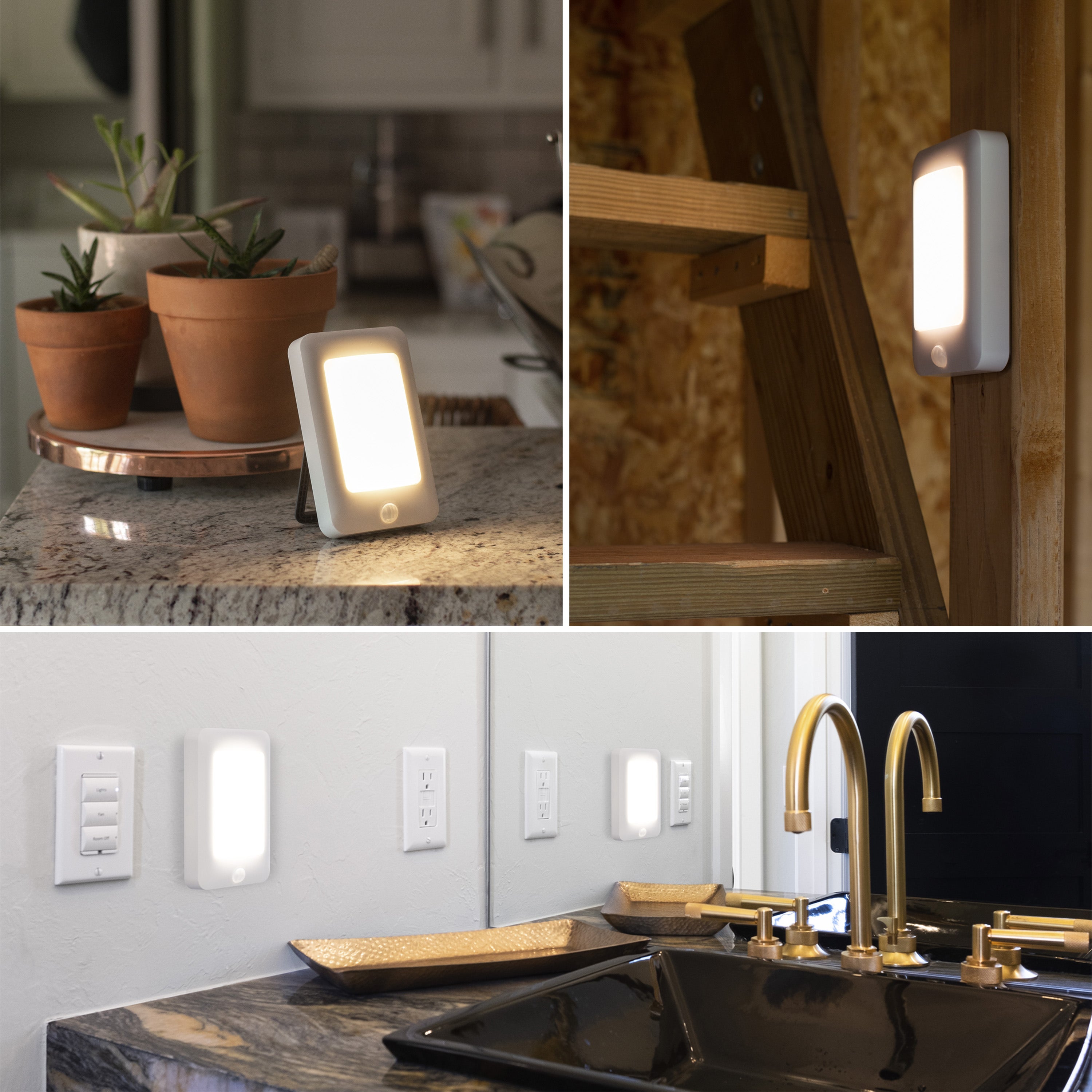 Enbrighten Motion Sensing LED Task Light, White