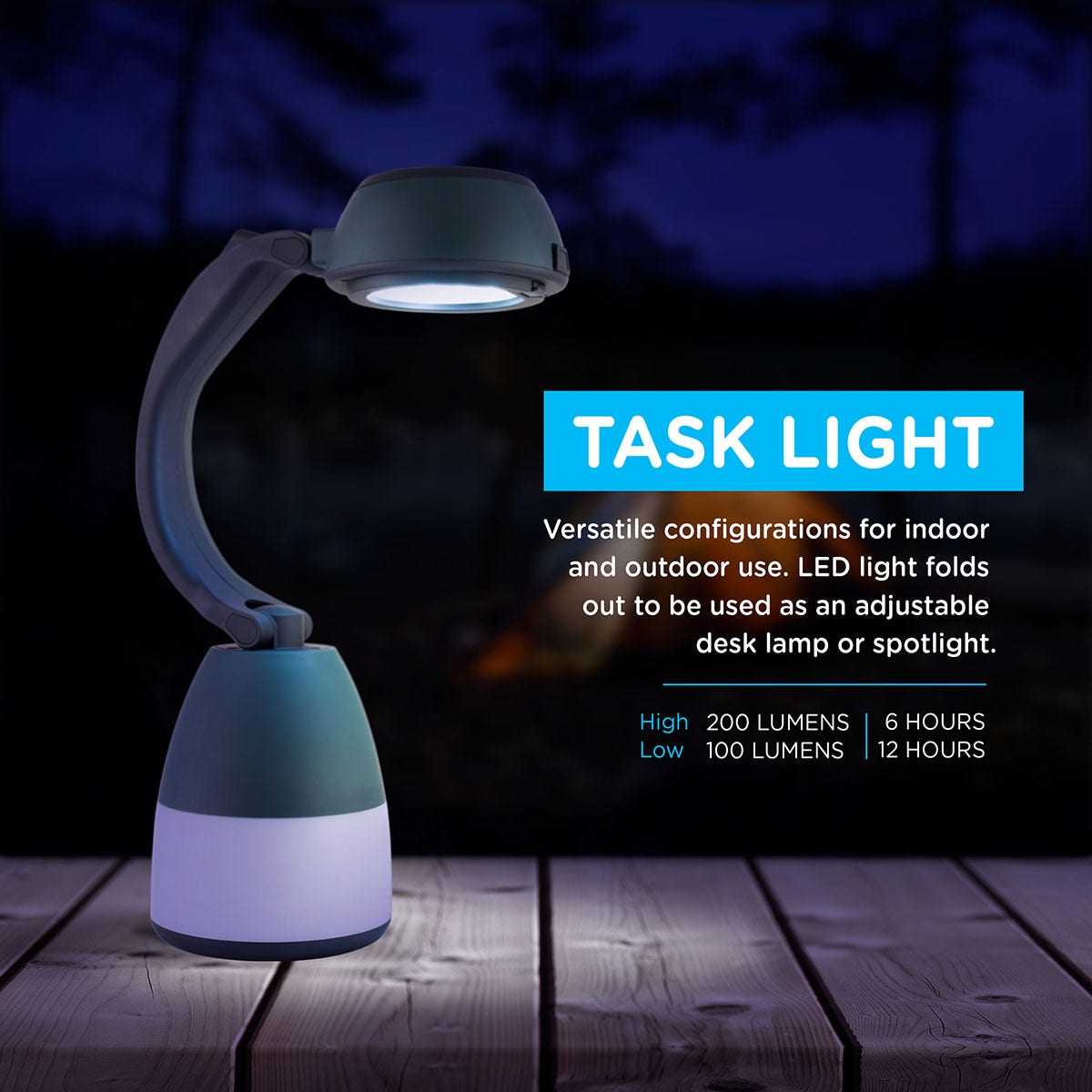 Enbrighten 3-in-1 Lantern, Green