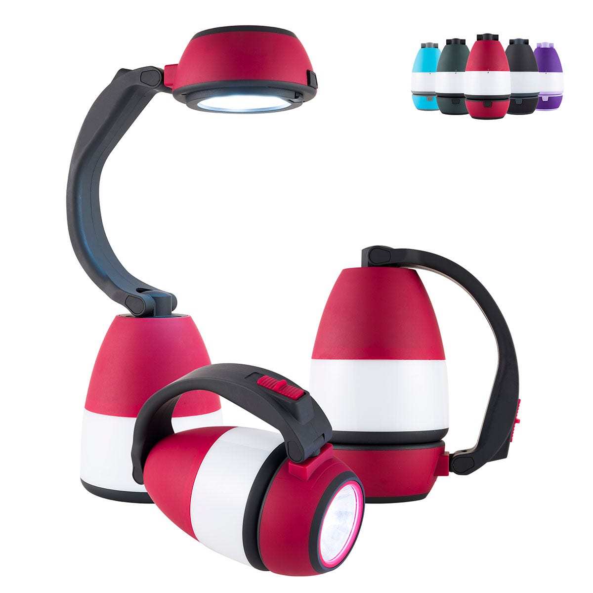 Enbrighten 3-in-1 Lantern, Red