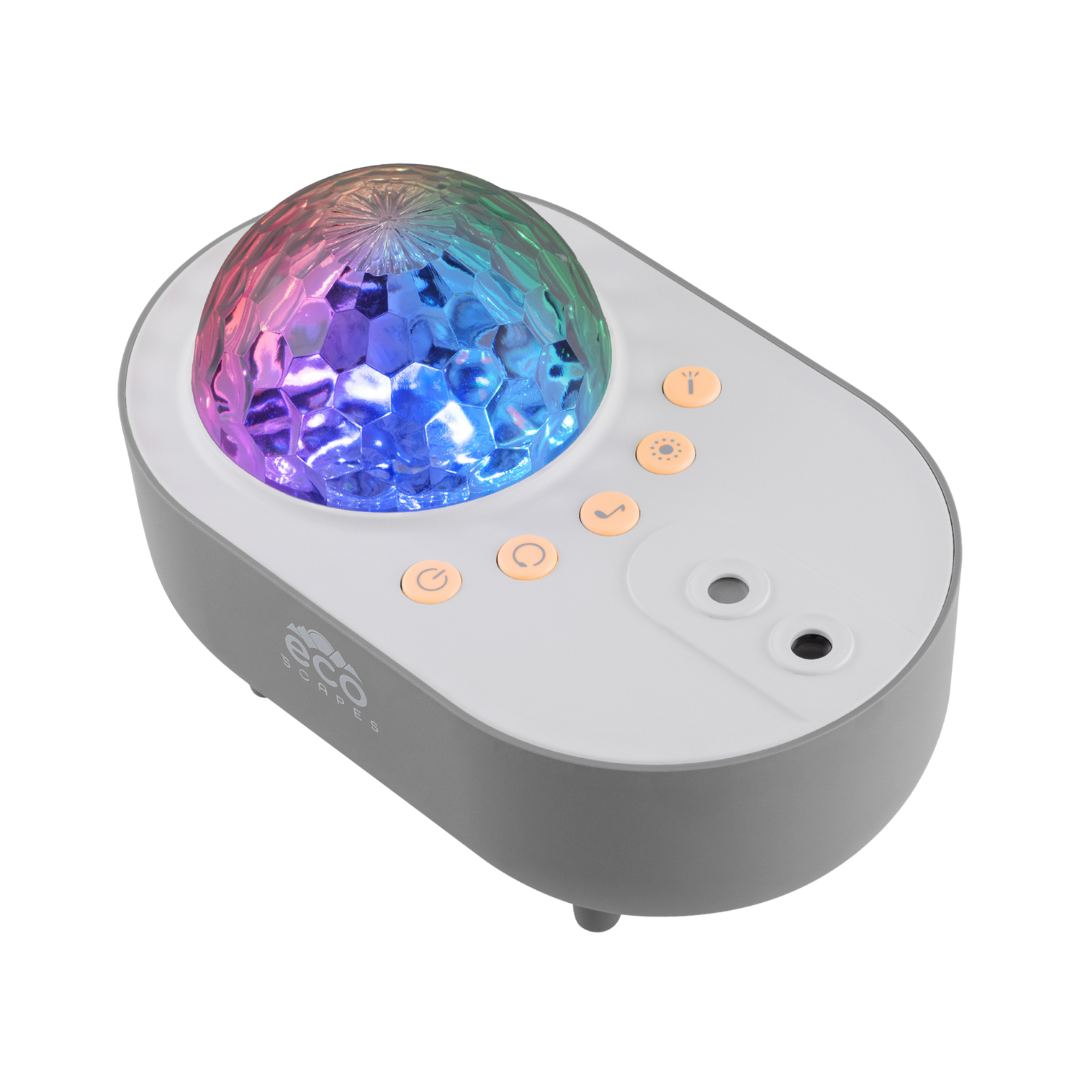 Enbrighten EcoScapes Galaxy Projector LED Tabletop Night Light with Sound Effects