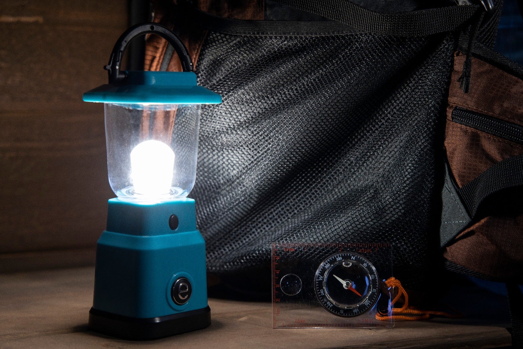 Enbrighten Mini Lantern, Teal