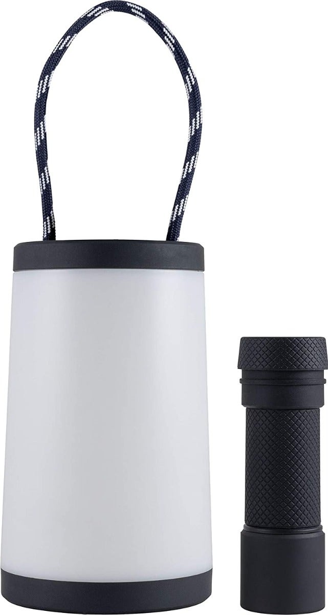 Enbrighten 2-in-1 LED Lantern, Black