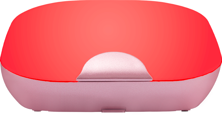 Enbrighten Tabletop Dimmable Color Changing LED SleepLite, Rose Gold