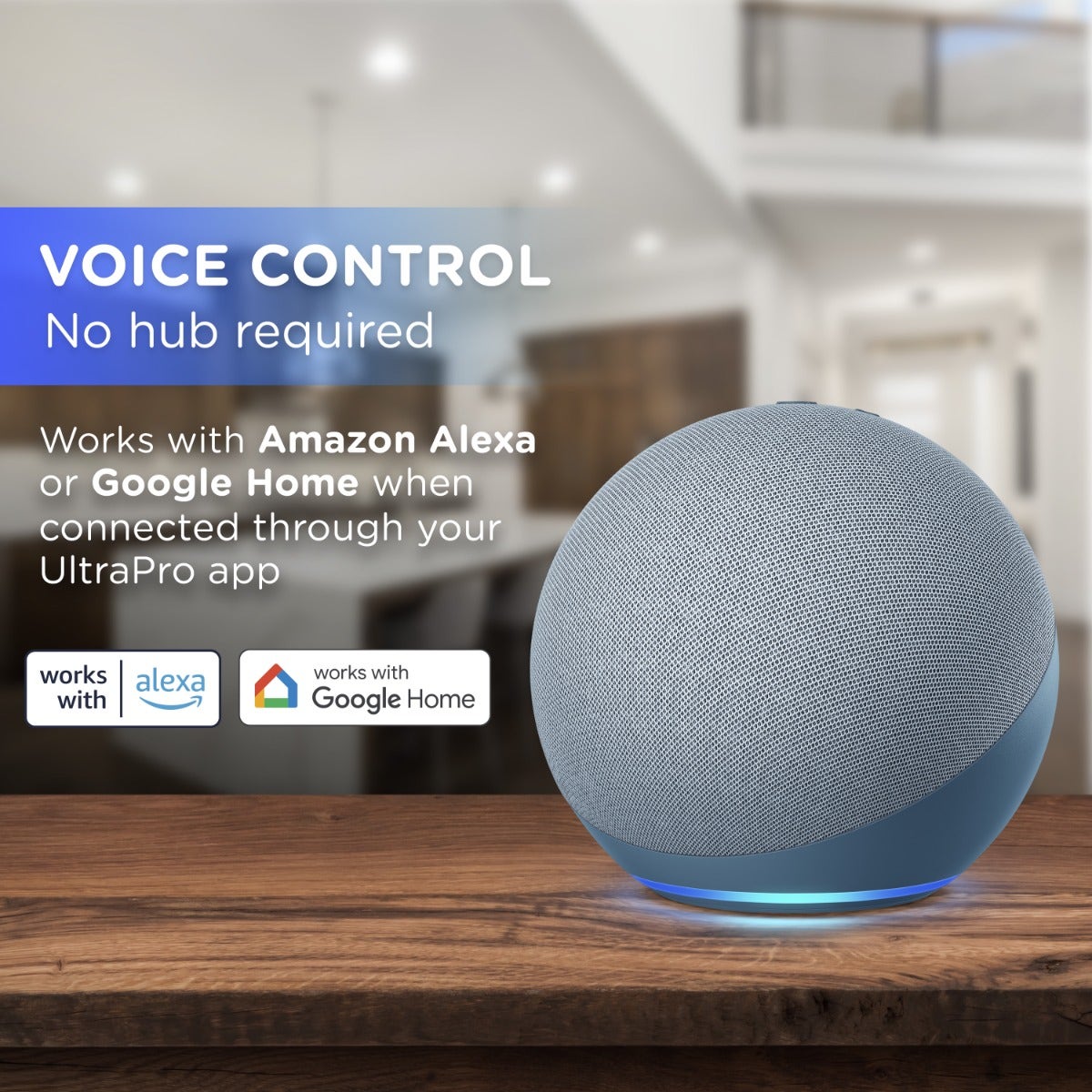 Enbrighten VIBE 24in. LED WiFi Light Fixture, White