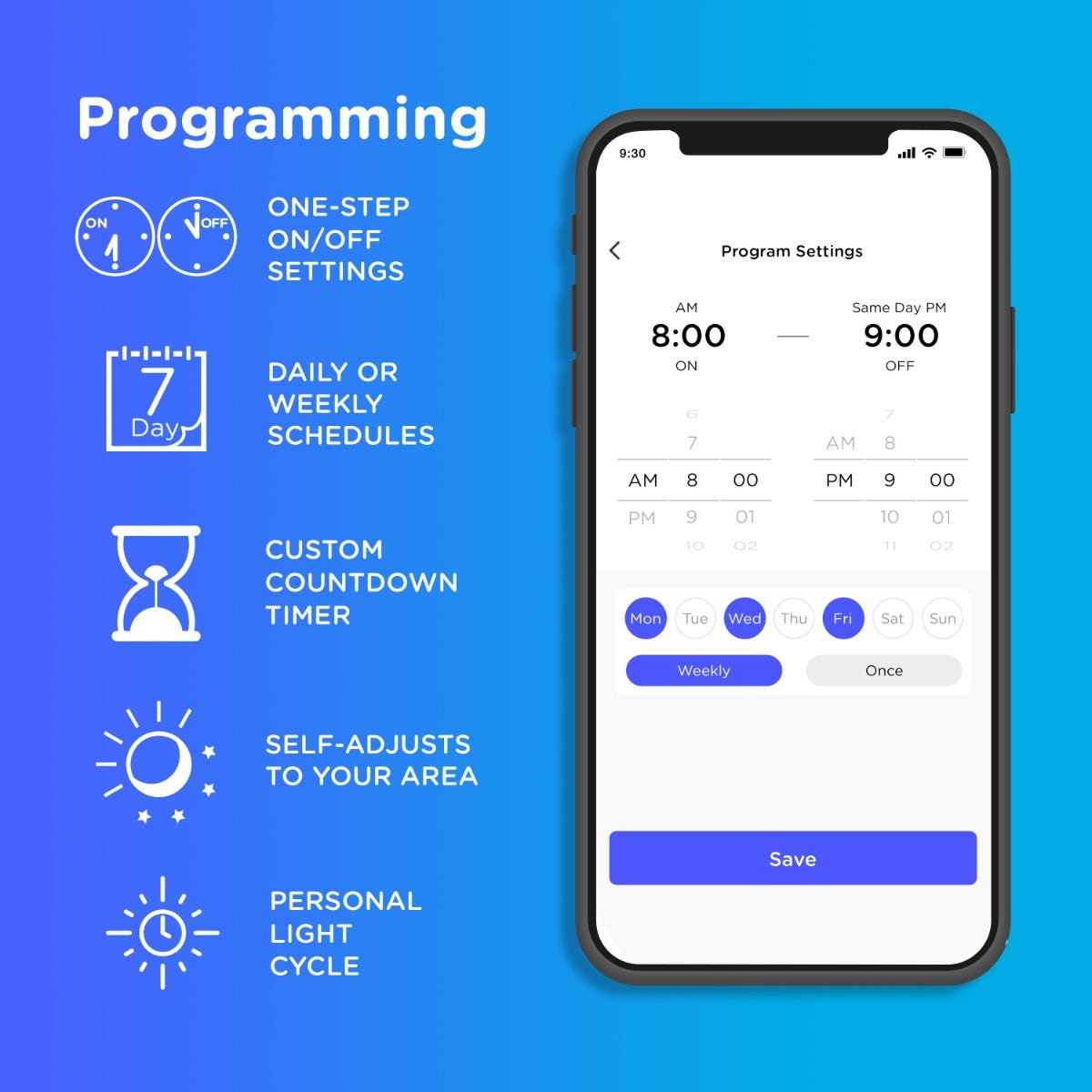 Enbrighten VIBE 24in. LED WiFi Light Fixture, White