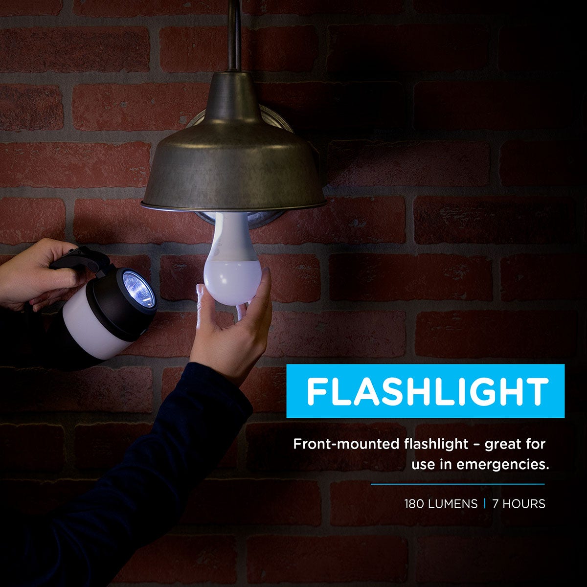 Enbrighten 3-in-1 Lantern, Black
