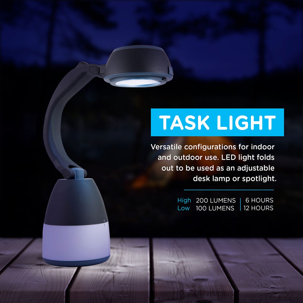 Enbrighten 3-in-1 Lantern, Black