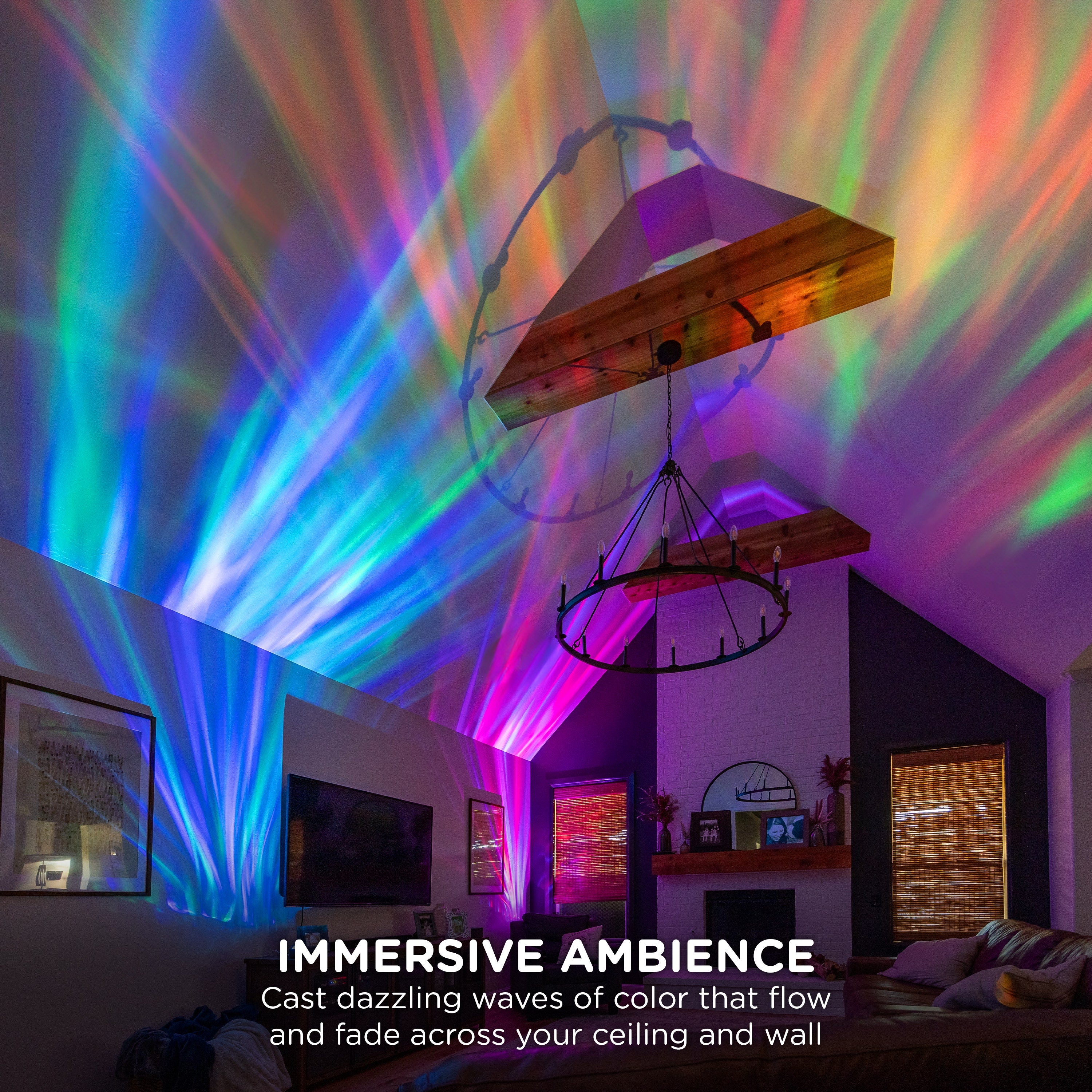 Enbrighten Aurora Galaxy Projector LED Tabletop Night Light with Globe Cover
