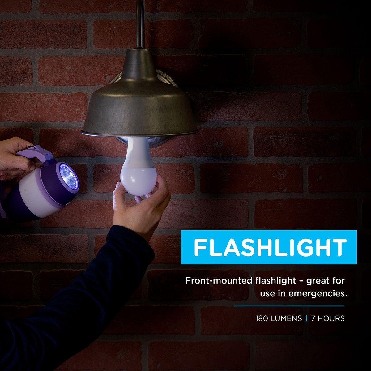 Enbrighten 3-in-1 Lantern, Purple