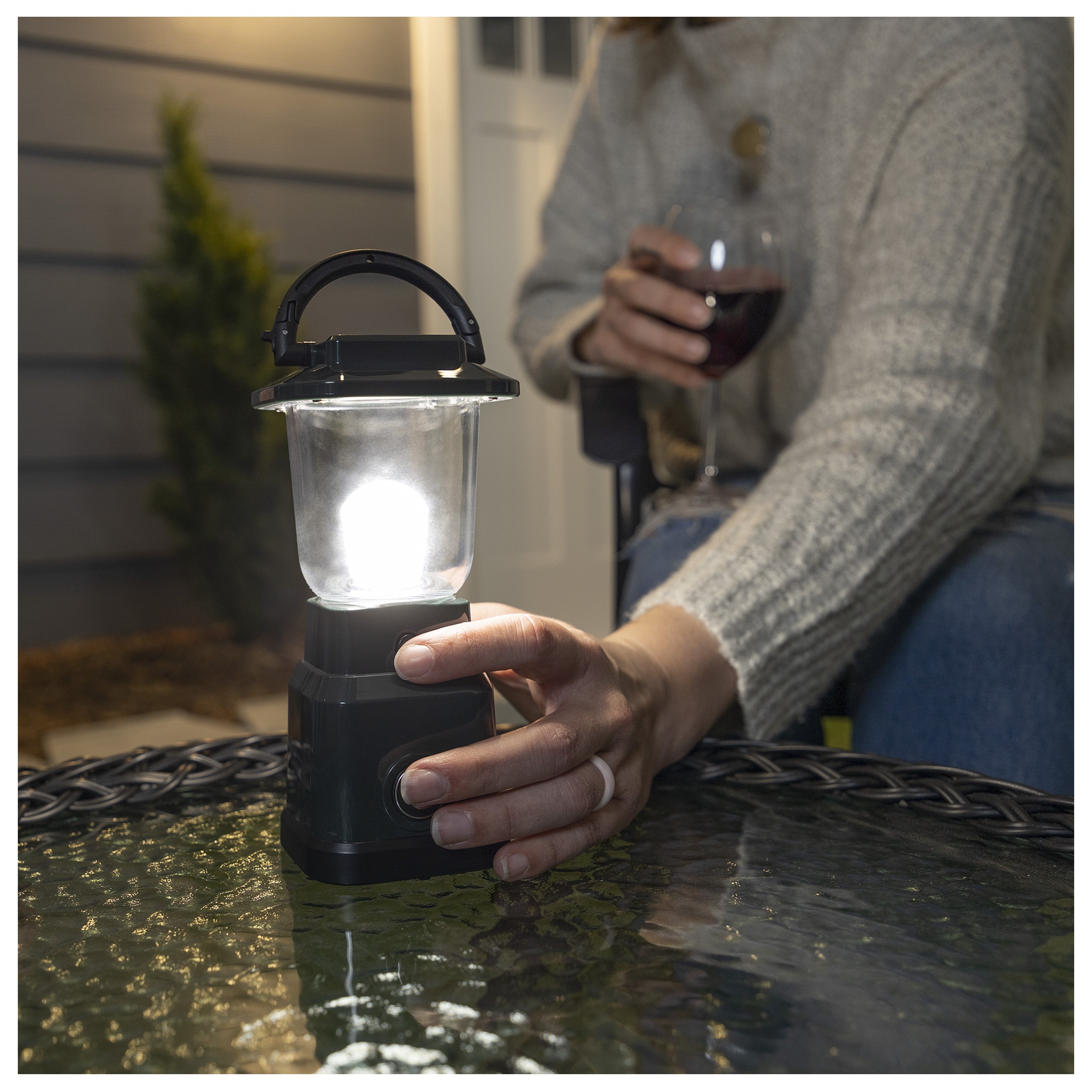 Enbrighten Mini Lantern, Green