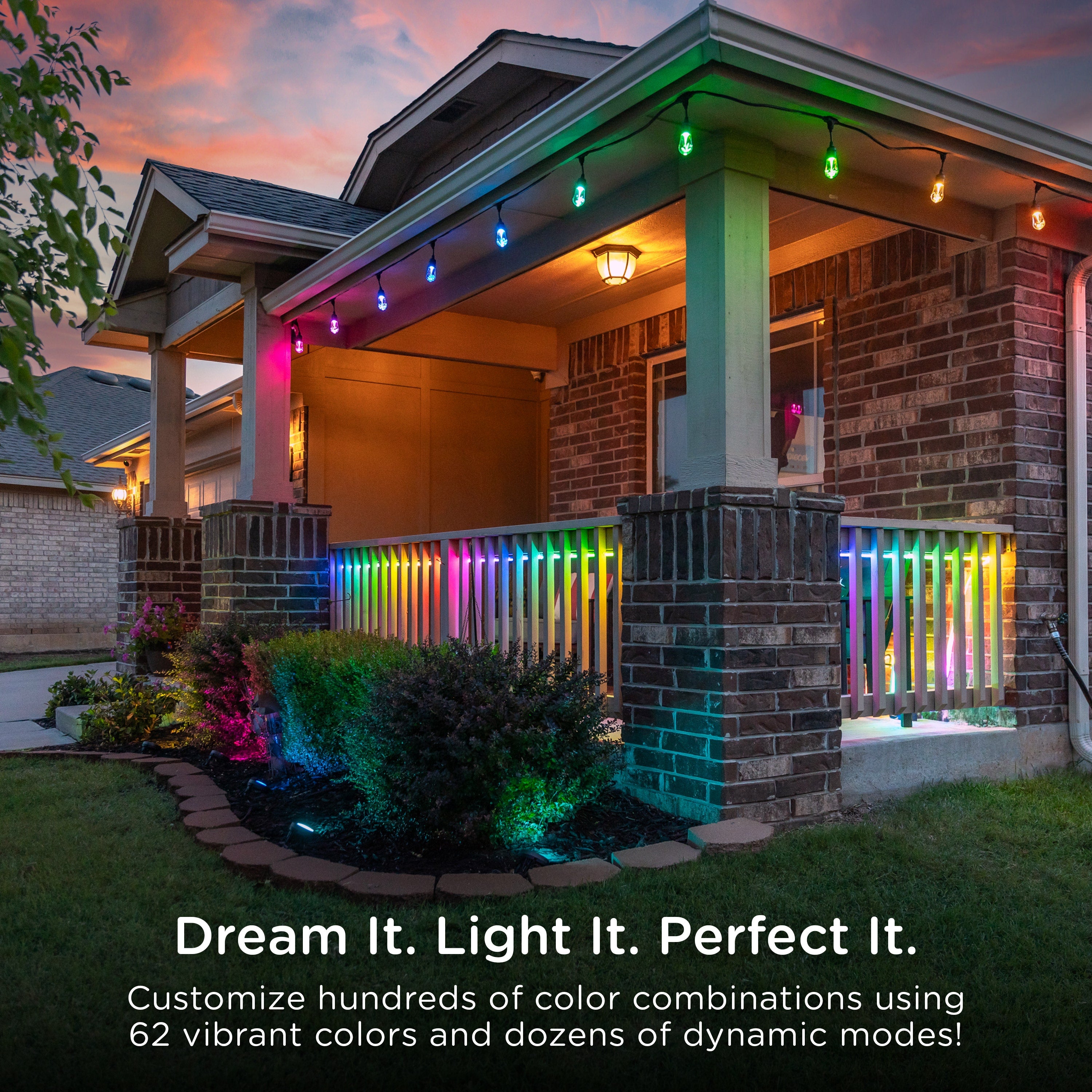 Enbrighten WiFi VIBE Indoor/Outdoor Color-Changing LED Flex Light, 24ft.