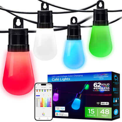 WiFi VIBE Lightweight LED Cafe Lights