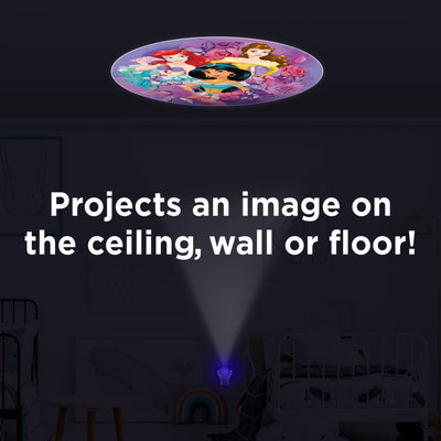 Projectables Disney Princess Light Sensing LED Night Light