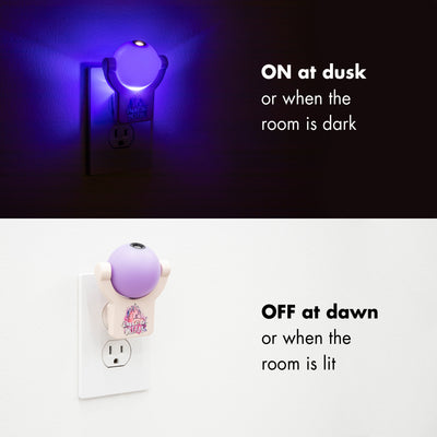 Projectables Disney Princess Light Sensing LED Night Light