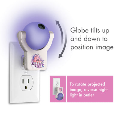 Projectables Disney Princess Light Sensing LED Night Light