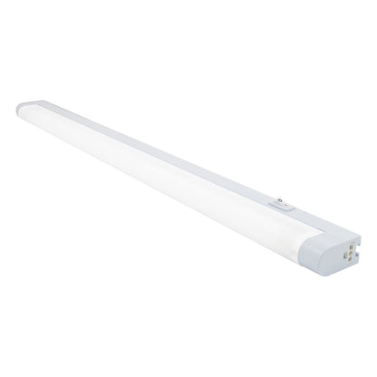 Enbrighten 36in. Plug-In Fluorescent Under Cabinet Light Fixture, White