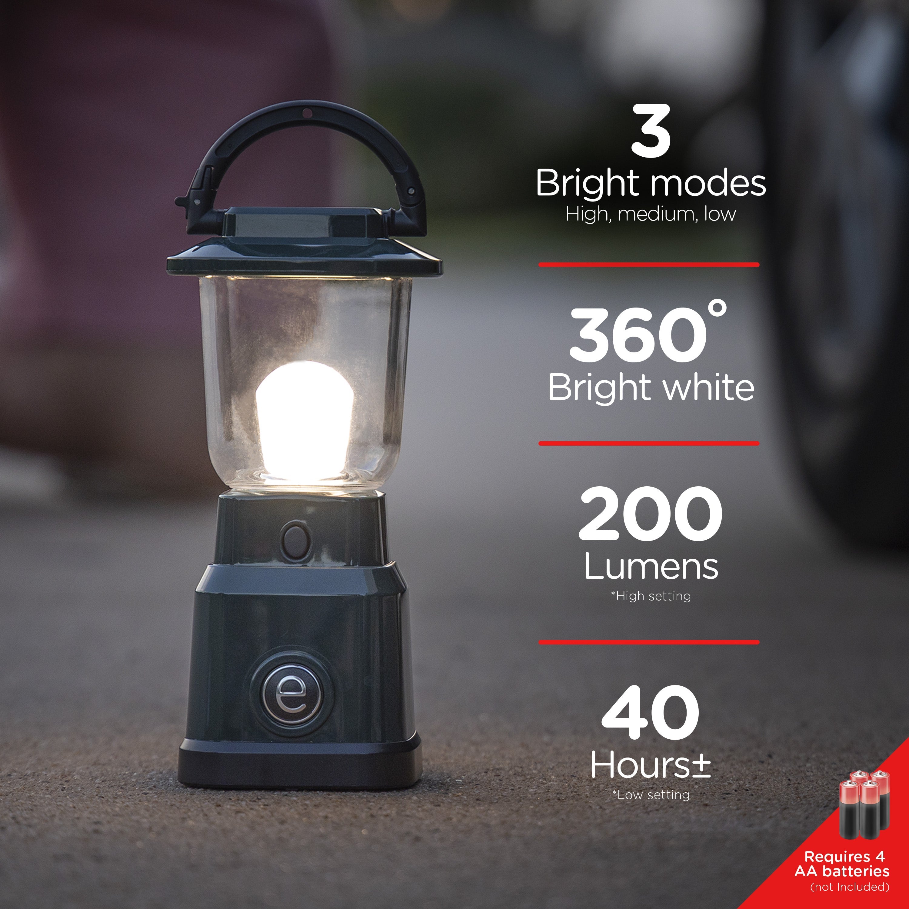Enbrighten Mini Lantern, Green
