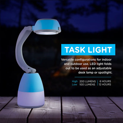Enbrighten 3-in-1 Lantern, Teal