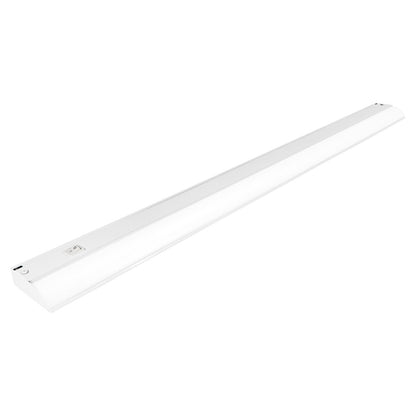Enbrighten 36in. Dimmable Direct Wire LED Under Cabinet Light Fixture, White