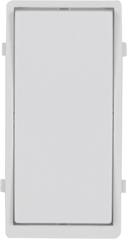 Jasco Interchangeable Paddle With Air Gap or LED Hole for Switches, Dimmers, Or Fan Controls (GE, Enbrighten,  Jasco, & UltraPro Z-Wave Compatible), White