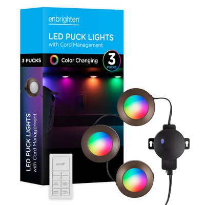 Indoor Spectrum Puck Lights