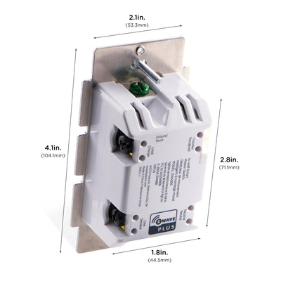 Enbrighten Z-Wave In-Wall Smart Motion Switch, 2 Pack