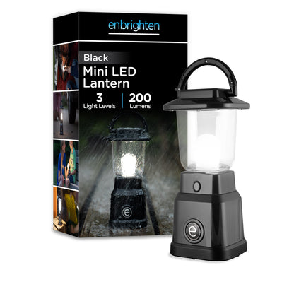 Enbrighten Mini Lantern, Black