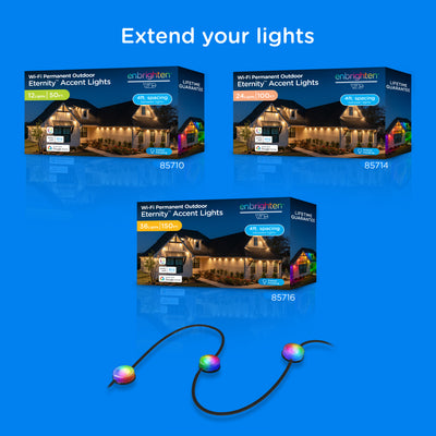 Enbrighten VIBE Eternity Accent Lights Power Supply, Black