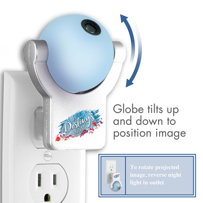 Projectables Disney Frozen II Light Sensing LED Night Light, White