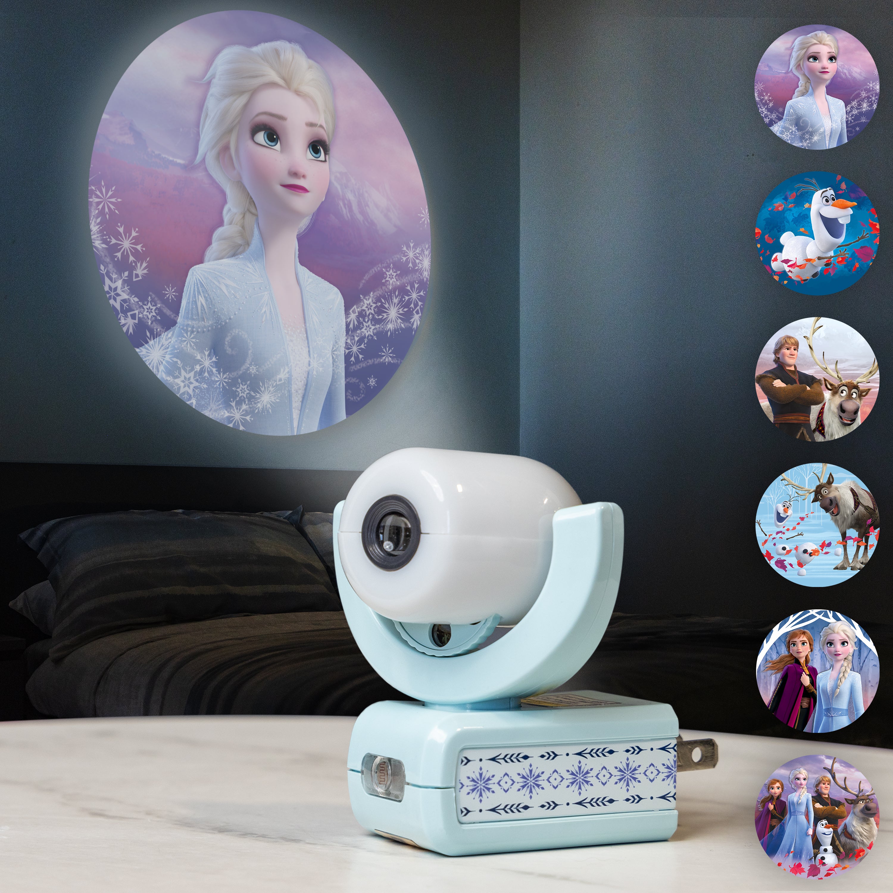 Projectables Disney Frozen 2 LED Projector Night Light
