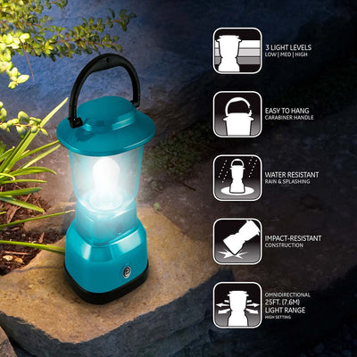 Enbrighten Mini Lantern, Teal