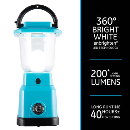 Enbrighten Mini Lantern, Teal