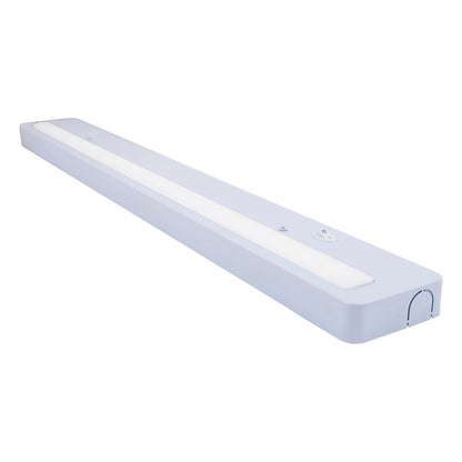 Enbrighten 12in. Direct Wire LED Under Cabinet Light Fixture, White